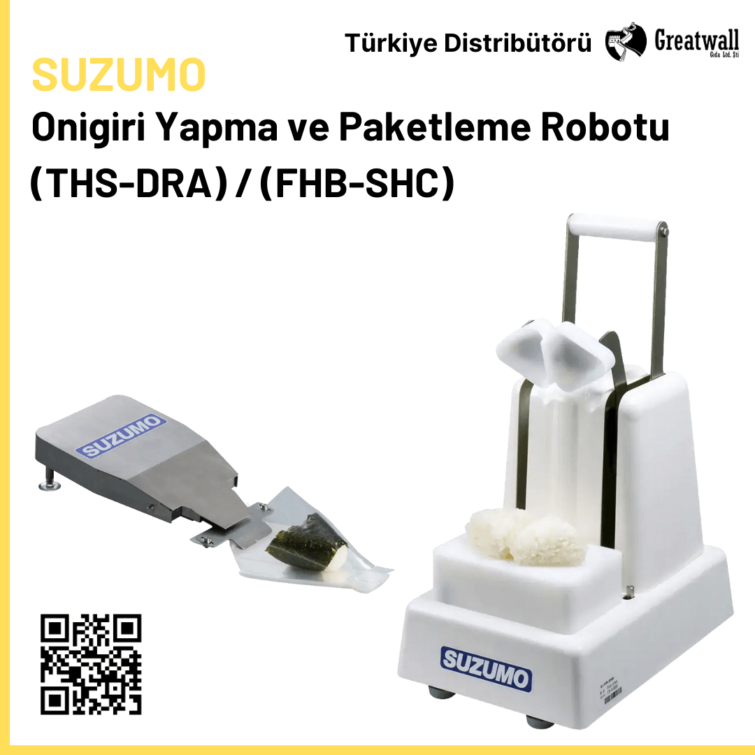 Suzumo Onigiri Yapma ve Paketleme Robotu (THS-DRA)(FHB-SHC)