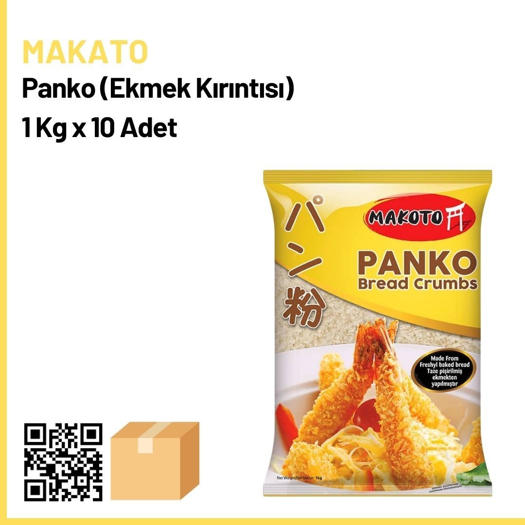 Makoto Panko (Bread Crumbs) 1 Kg x10 (Name: 160₺)