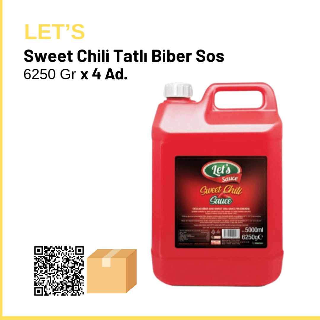 Let's Sauce Sweet Chili Sauce 6250 Gr x4 (Name: 710₺)