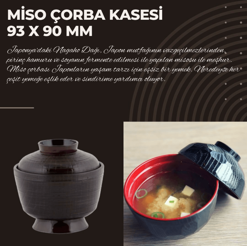 Miso Çorba Kasesi 9,3x9 Cm