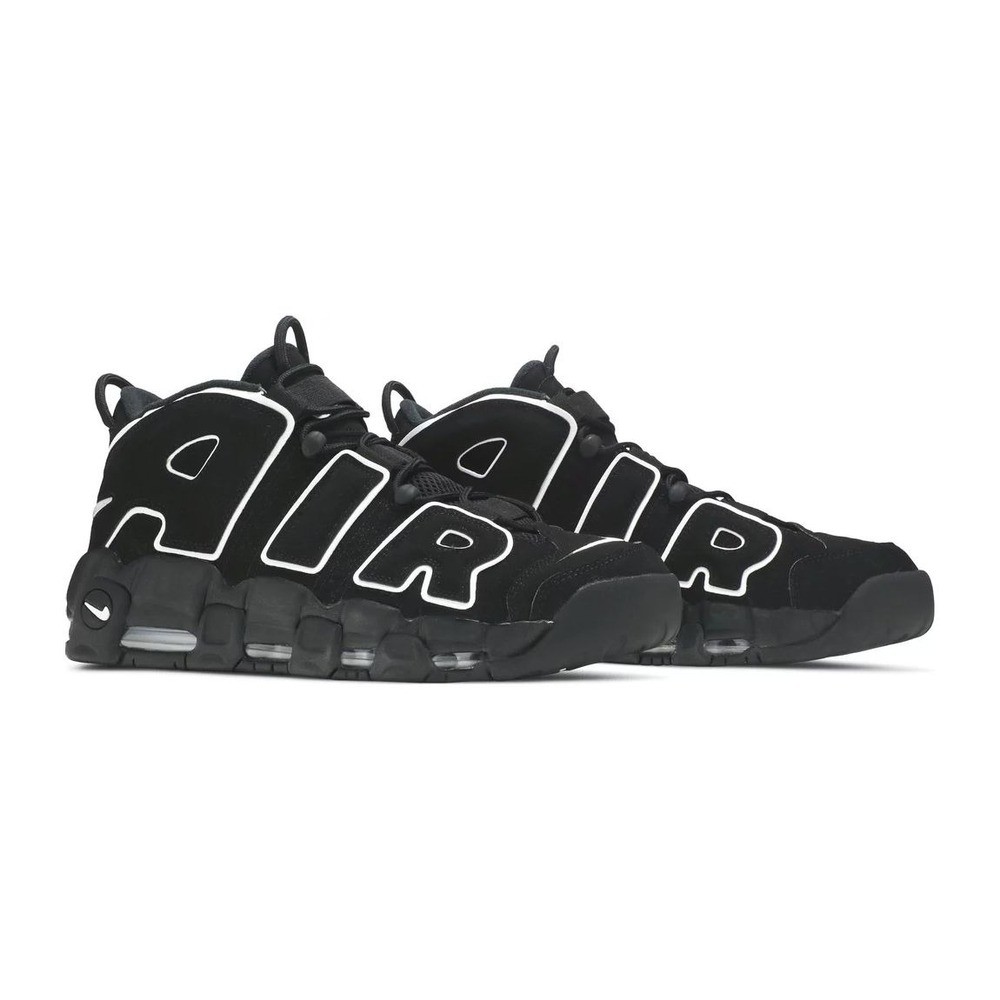 Nike Air More Uptempo Black White ( DAR KALIP 1 BEDEN BÜYÜK ALINIZ )