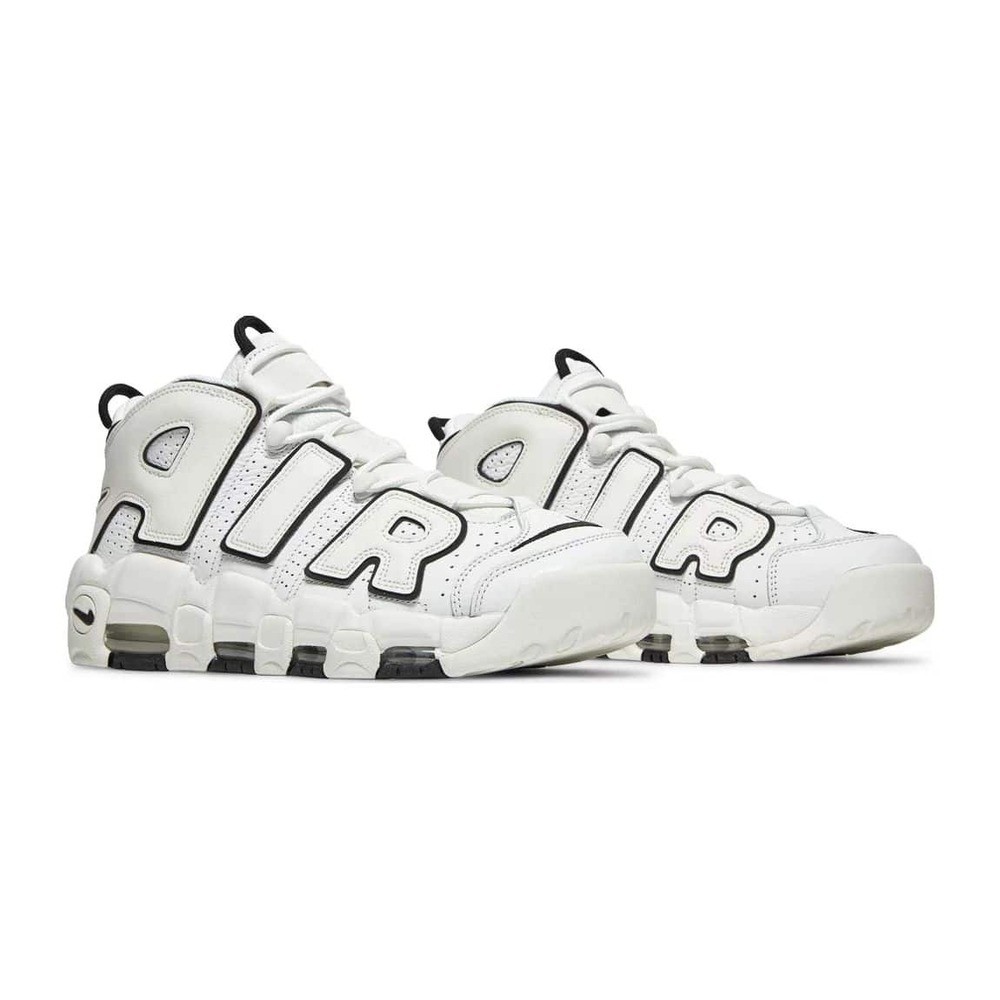 Nike Air More Uptempo Summit White Black ( DAR KALIP 1 BEDEN BÜYÜK ALINIZ )