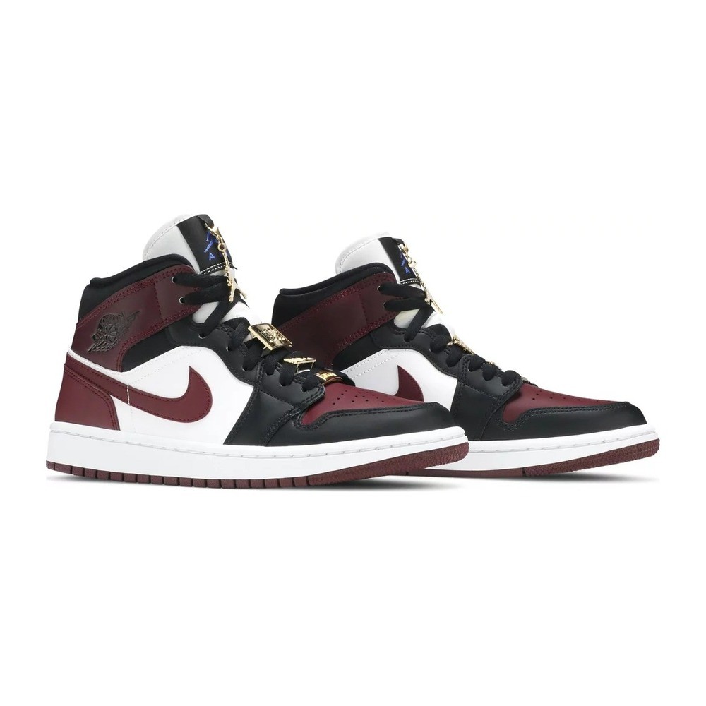 Air Jordan 1 Mid SE Gold Pendant