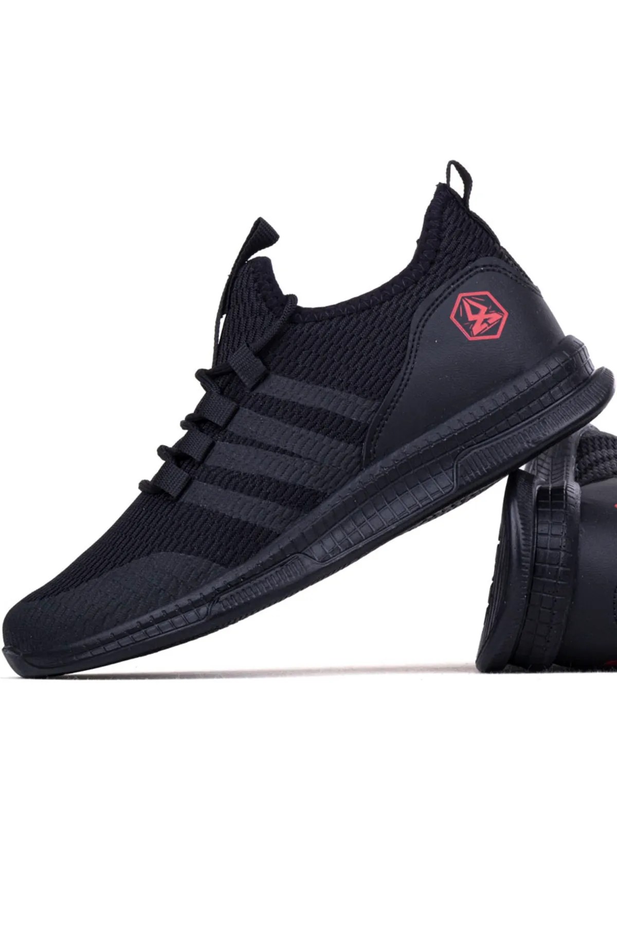 Smoke Step Sneaker - Black