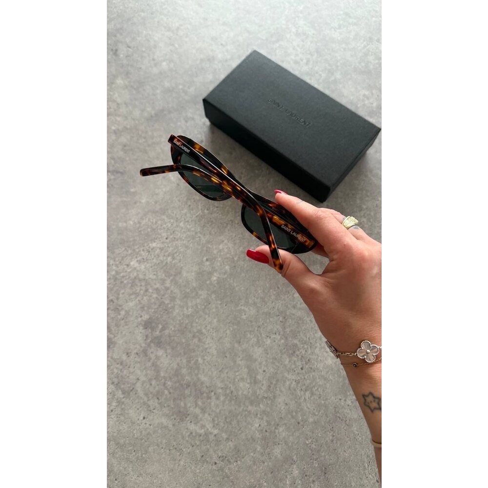 Prada Rectangular Scultoreo Black 49Ekt (Original)
