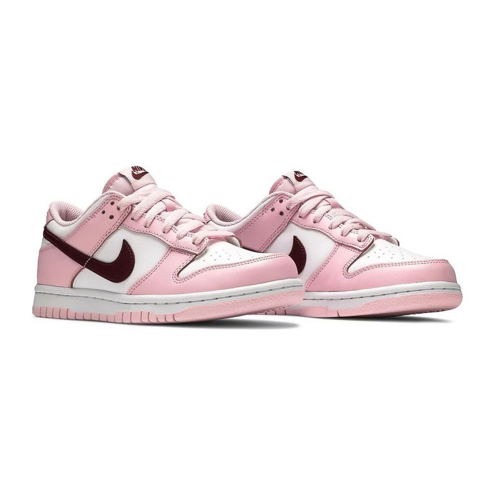 Nike Dunk Low Pink Foam Red White