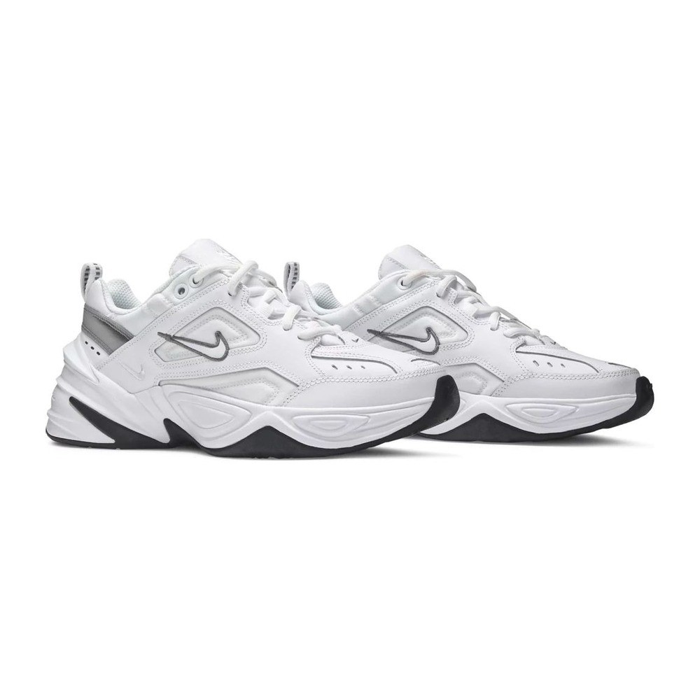 Nike M2K Tekno White Cool Grey ( DAR KALIP 1 BEDEN BÜYÜK ALINIZ )