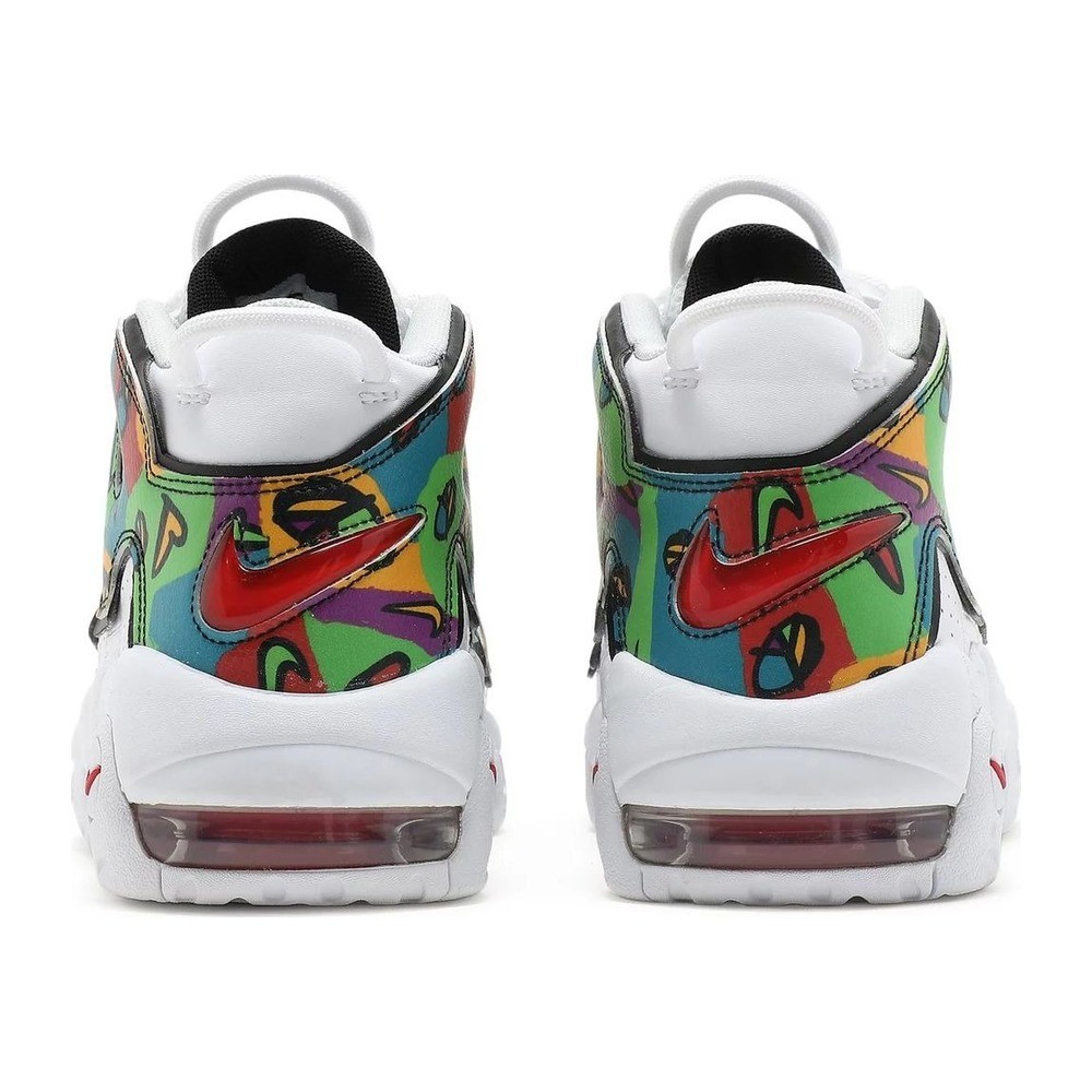 Nike Air More Uptempo Peace Love Basketball ( DAR KALIP 1 BEDEN BÜYÜK ALINIZ )