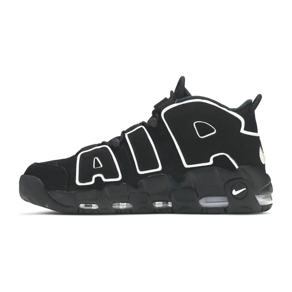 Nike Air More Uptempo Black White ( DAR KALIP 1 BEDEN BÜYÜK ALINIZ )