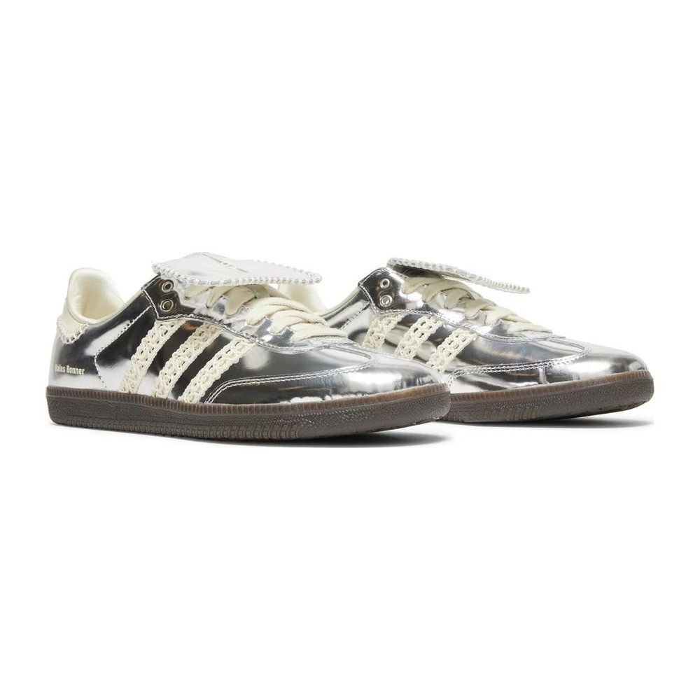 adidas Wales Bonner x Samba Silver Metallic ( DAR KALIP 1 BEDEN BÜYÜK ALINIZ )