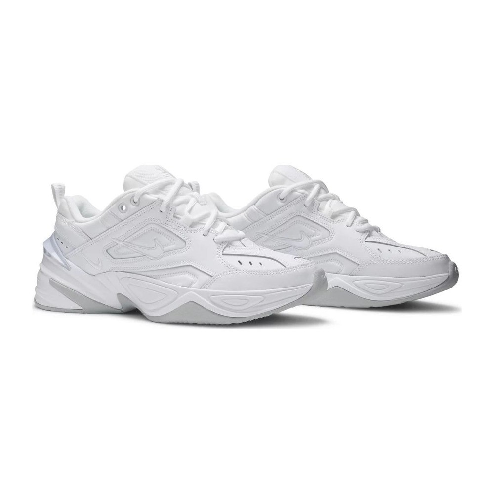 Nike M2K Tekno Triple White ( DAR KALIP 1 BEDEN BÜYÜK ALINIZ )