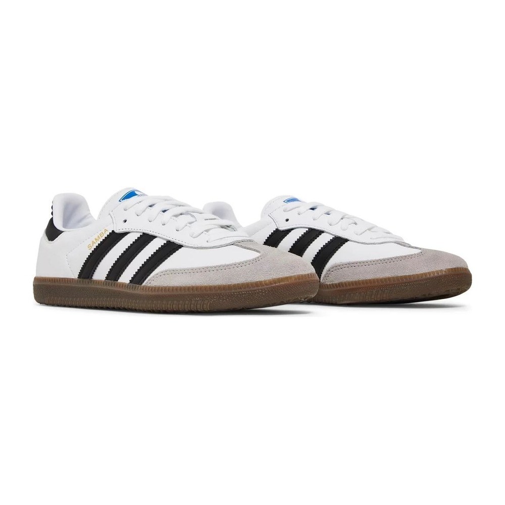 adidas Samba OG White Black Gum ( DAR KALIP 1 BEDEN BÜYÜK ALINIZ )