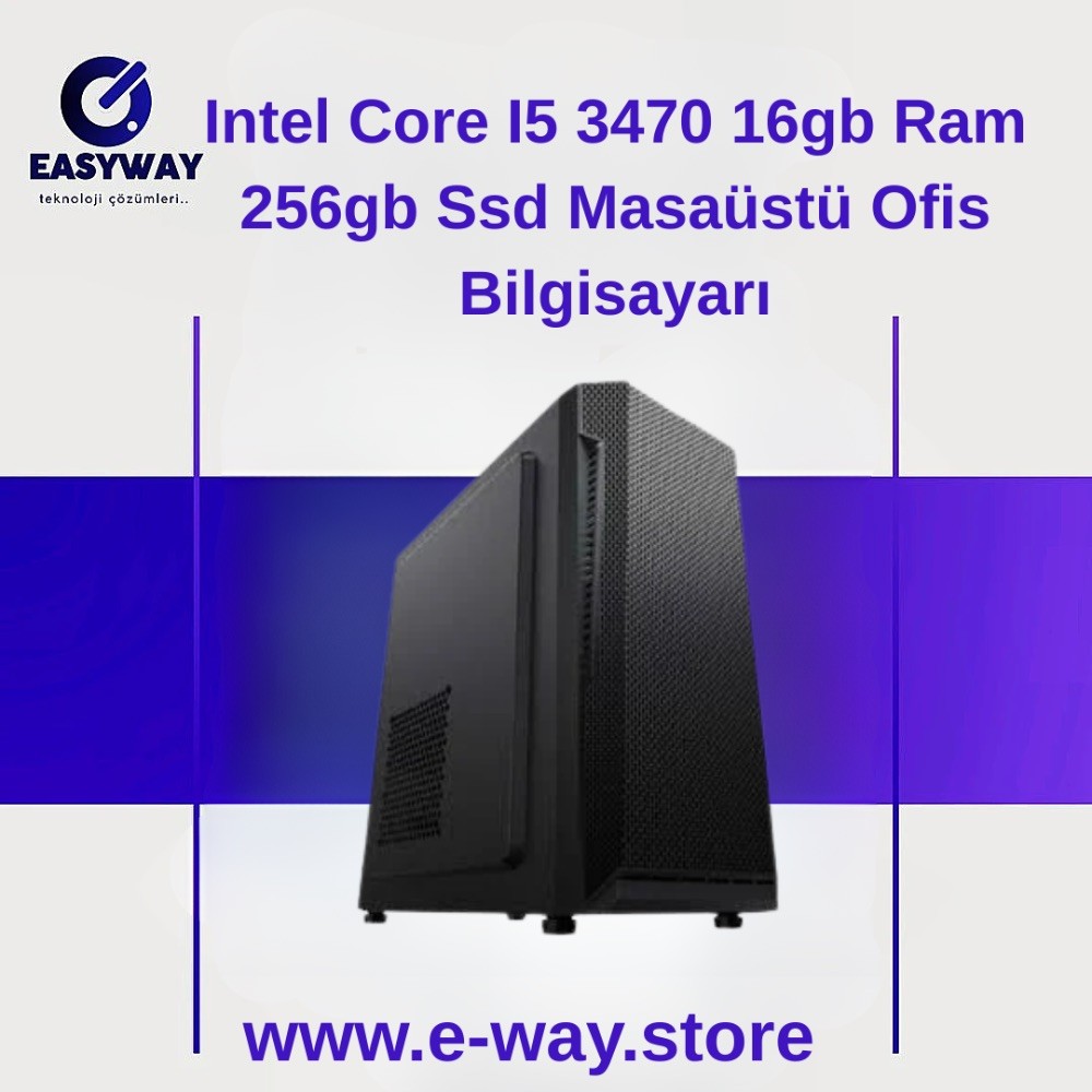 i5 3. Nesil | 16 GB RAM | 240 GB SSD | Windows 10 Pro Kurulu Ofis Bilgisayarı