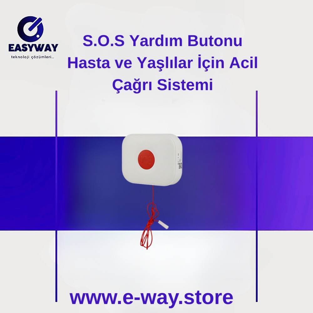 Kablosuz SOS Acil Durum Butonu