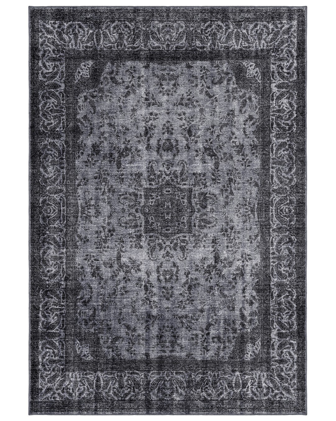 Montis Halı Ventus 47055 Antrasit Dokuma Taban Eskitme Halı
