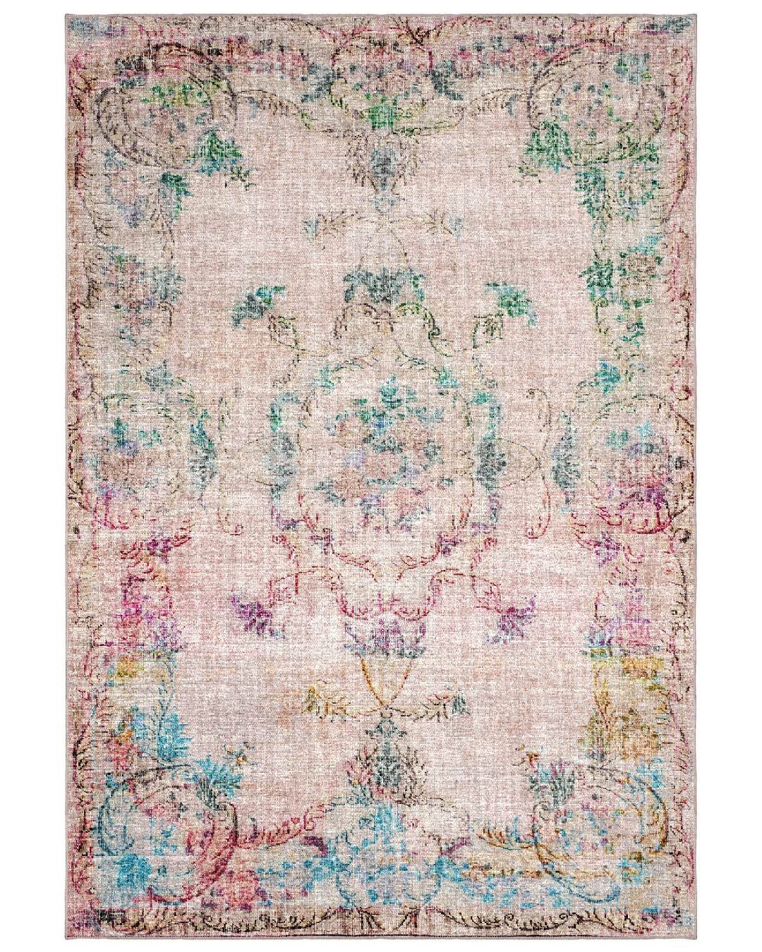 Montis Halı Delocis 26049 Krem Dokuma Taban Vintage Halı