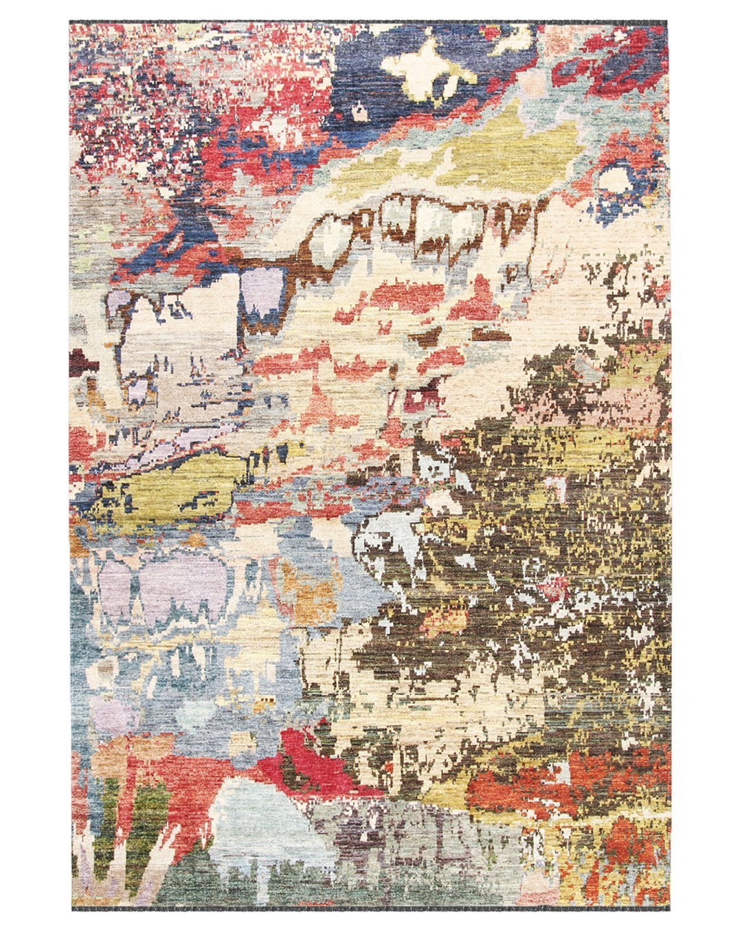 Pluvia 005 Dokuma Şönil Renkli Halı - 200x300