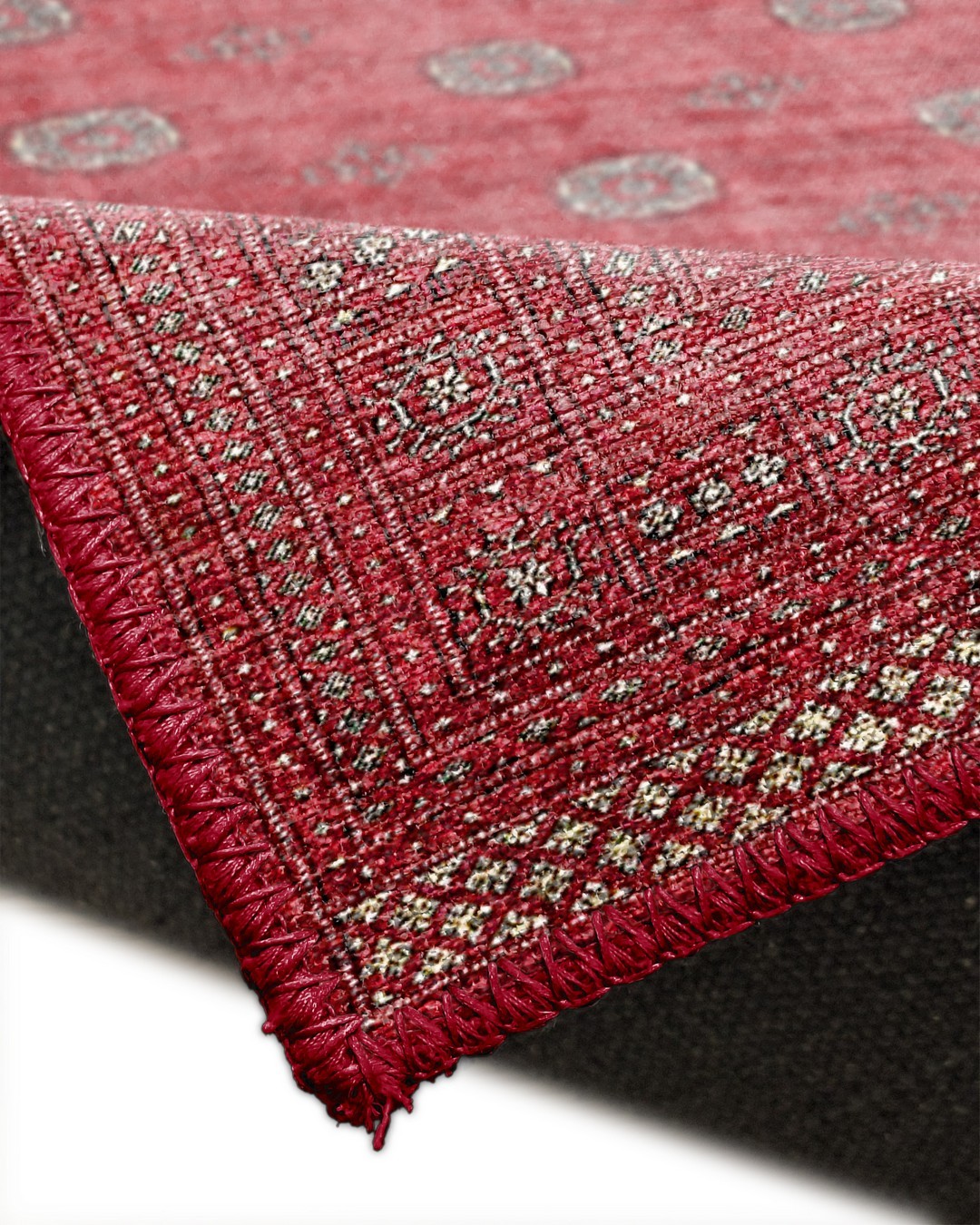 Montis Halı Loci 53008 Kırmızı Dokuma Taban Afgan Halı