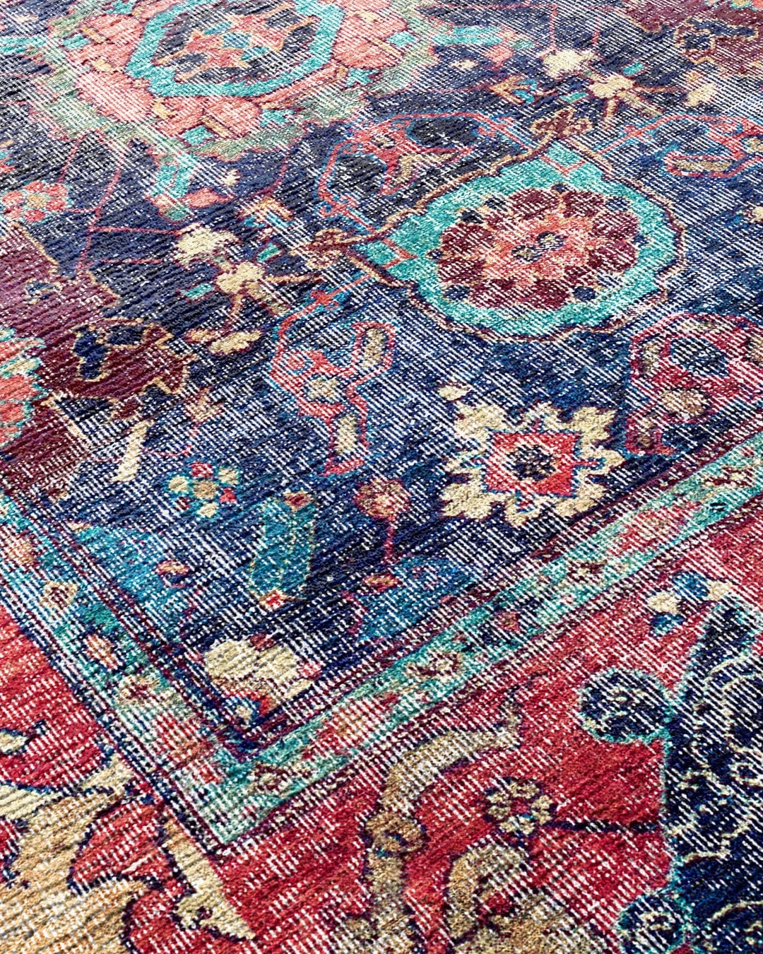 Montis Halı Delocis 26035 Kırmızı Dokuma Taban Vintage Halı