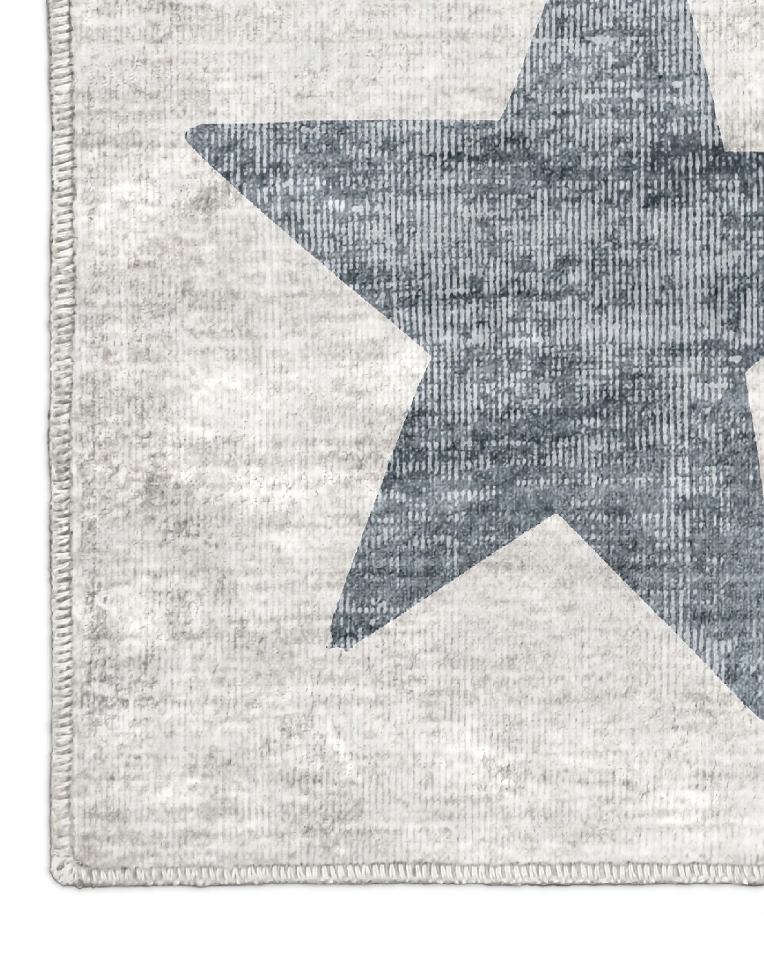 Montis Halı Pueri 101004 Krem Parlak Yumuşak Dokuma Taban Yıldızlı Çocuk Odası Halısı - NKE4074