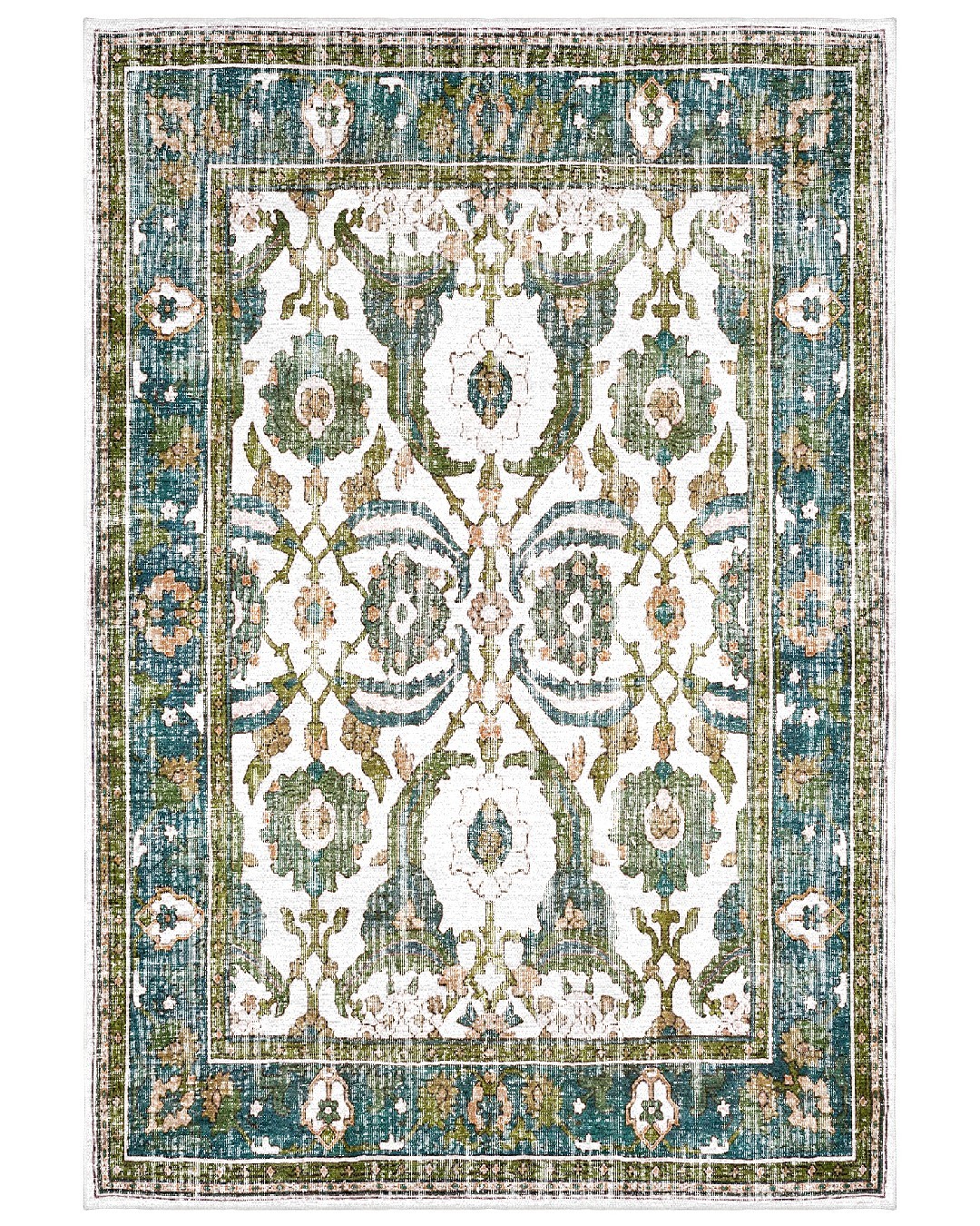 Montis Halı Delocis 26039 Lacivert Dokuma Taban Vintage Halı
