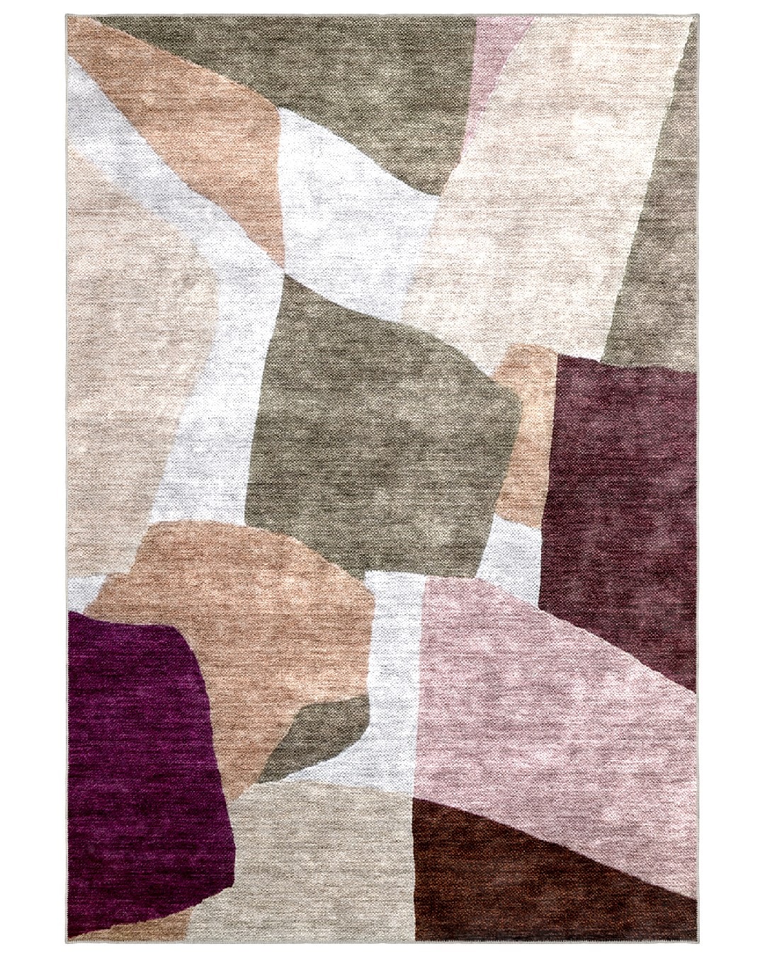 Montis Halı Quaestio 44008 Kahverengi Multi Parlak Yumuşak Dokuma Taban Modern Halı