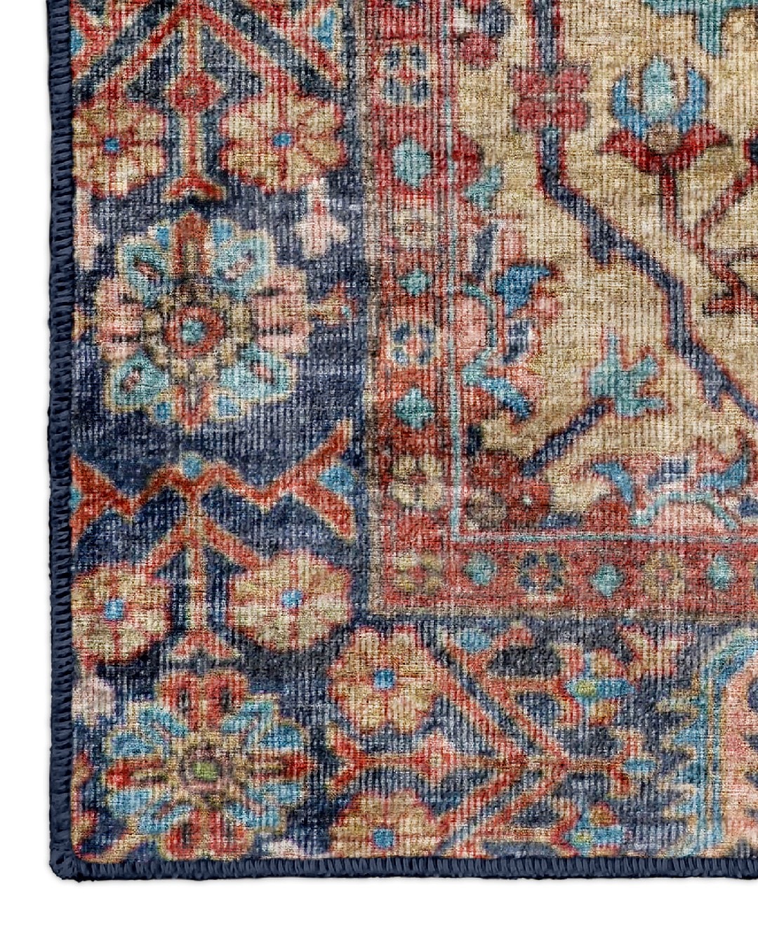 Montis Halı Sericum 34007 Multi Parlak Yumuşak Dokuma Taban Klasik Halı