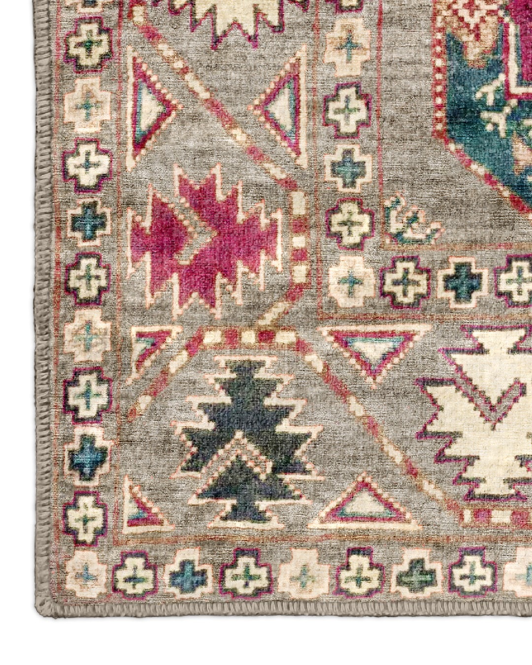 Montis Halı Sericum 34010 Bej Parlak Yumuşak Dokuma Taban Klasik Halı