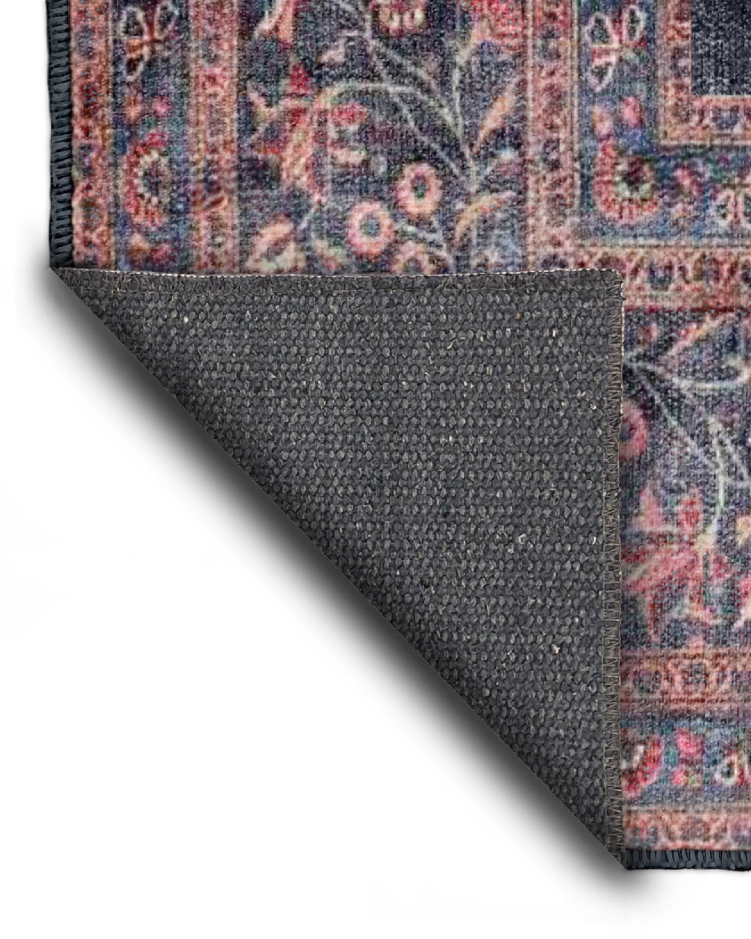 Montis Halı Sericum 34012 Lacivert Parlak Yumuşak Dokuma Taban Klasik Halı