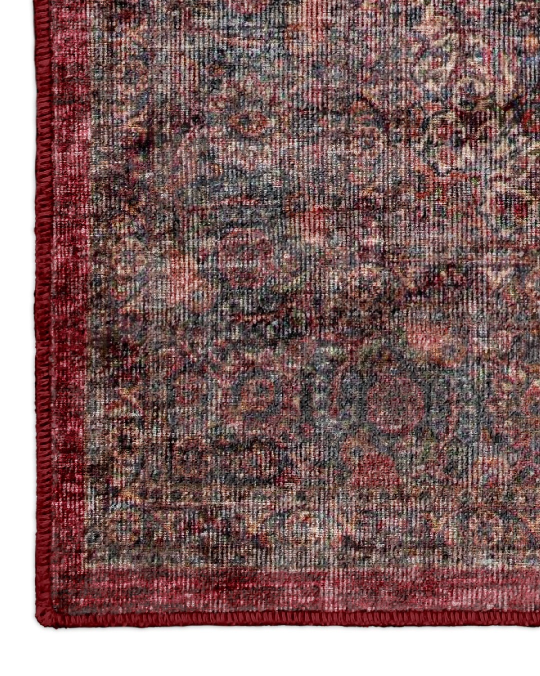 Montis Halı Sericum 34013 Bordo Parlak Yumuşak Dokuma Taban Klasik Halı