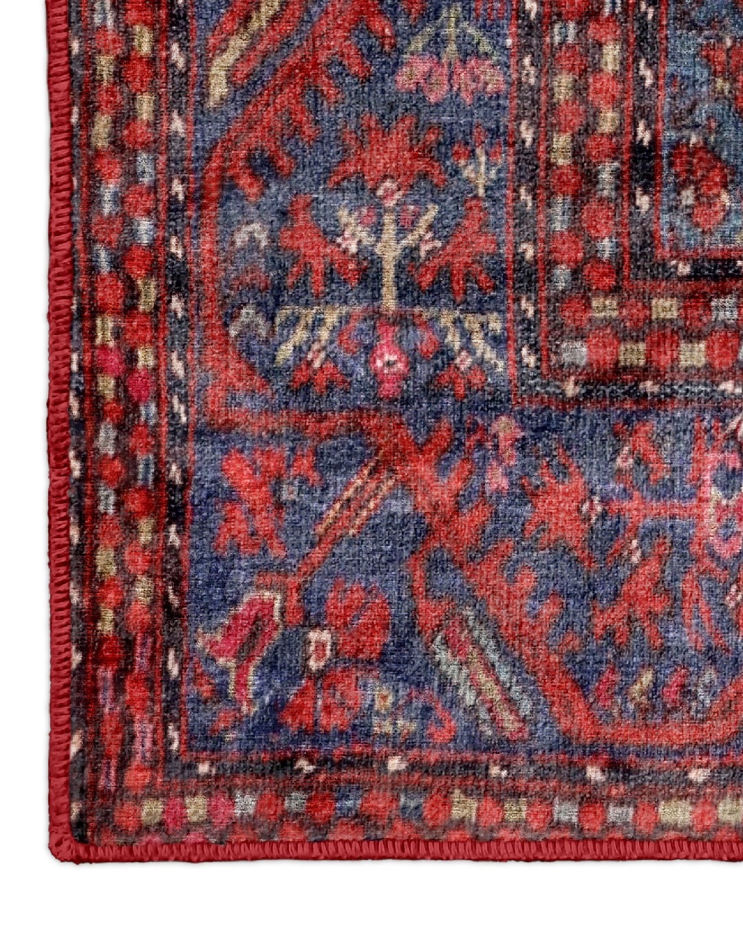 Montis Halı Sericum 34016 Bordo Parlak Yumuşak Dokuma Taban Kula Halı