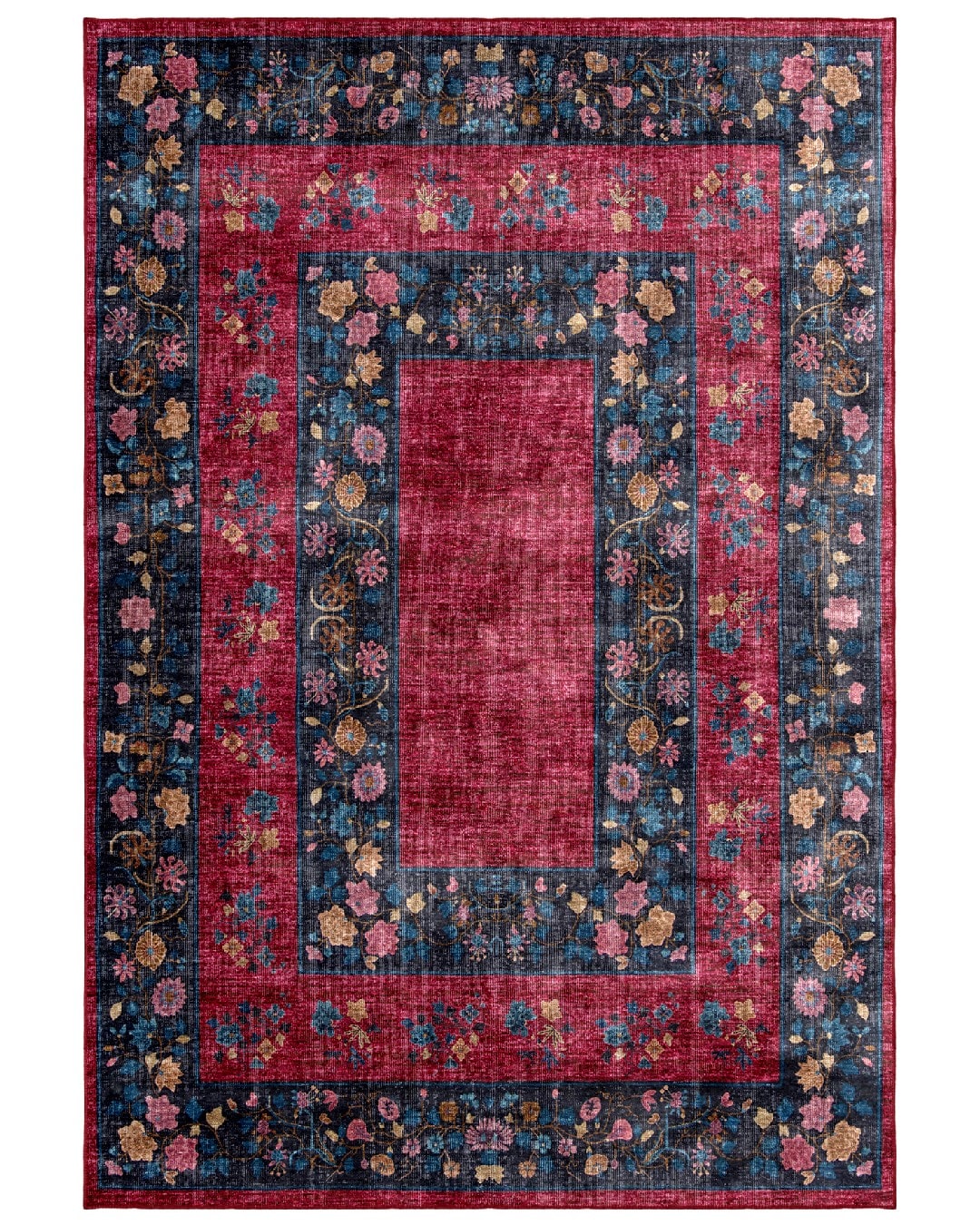 Montis Halı Sericum 34027 Kırmızı Parlak Yumuşak Dokuma Taban Çin Halısı