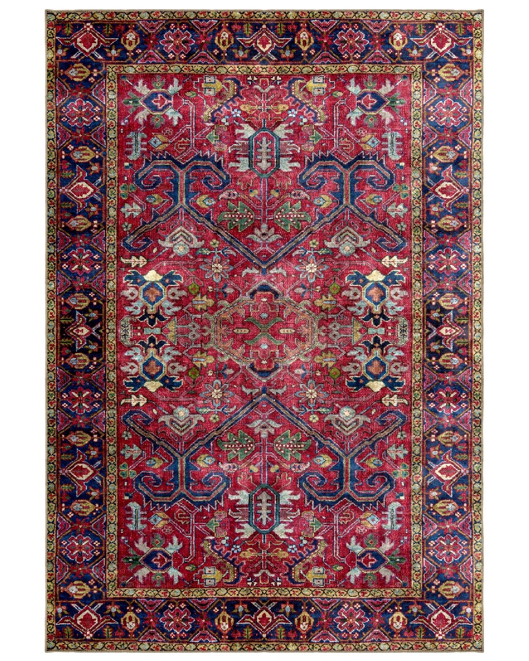 Montis Halı Sericum 34030 Bordo Parlak Yumuşak Dokuma Taban Klasik Halı