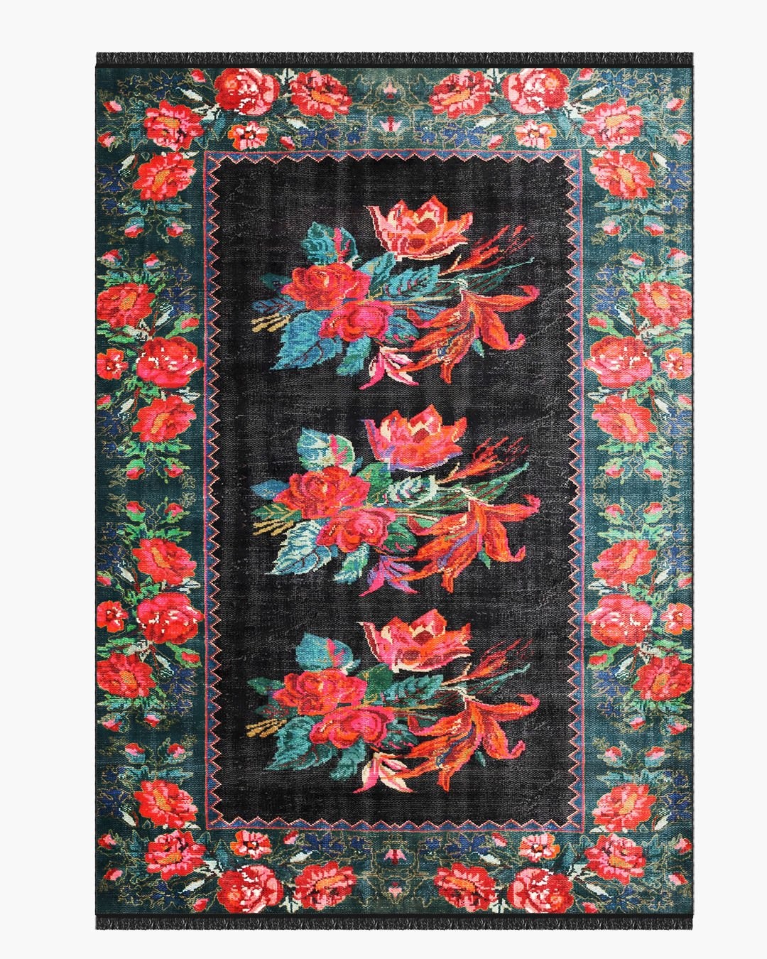 7611i 160x230 - Yumuşak Dekoratif Halı