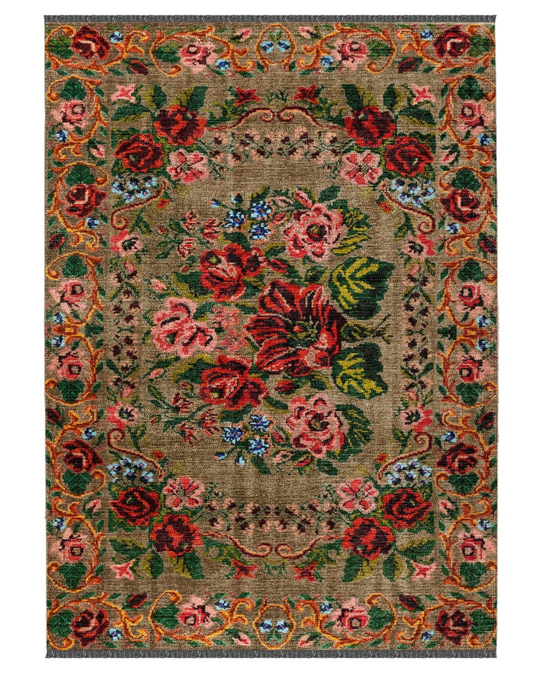 Diem 052 Dokuma Şönil Karabağ Halı - 160x230