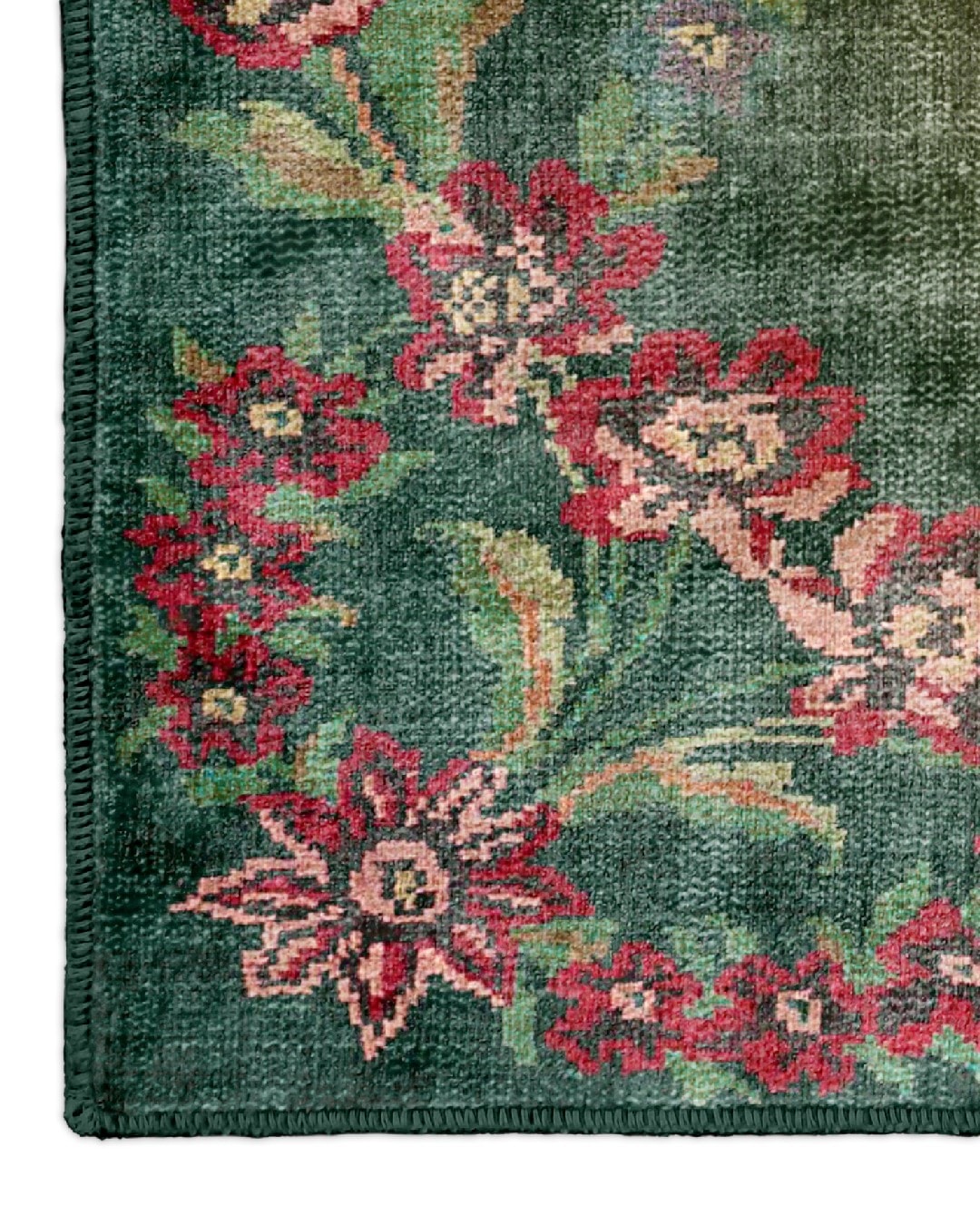 Montis Halı Varia 809004 Sarı Parlak Yumuşak Dokuma Taban Renkli Retro Karabağ Halı
