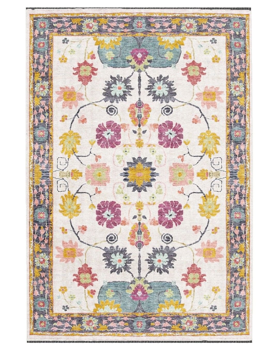 PATRİAM  38003 80x200 - Kendinden Saçaklı Kilim Halı