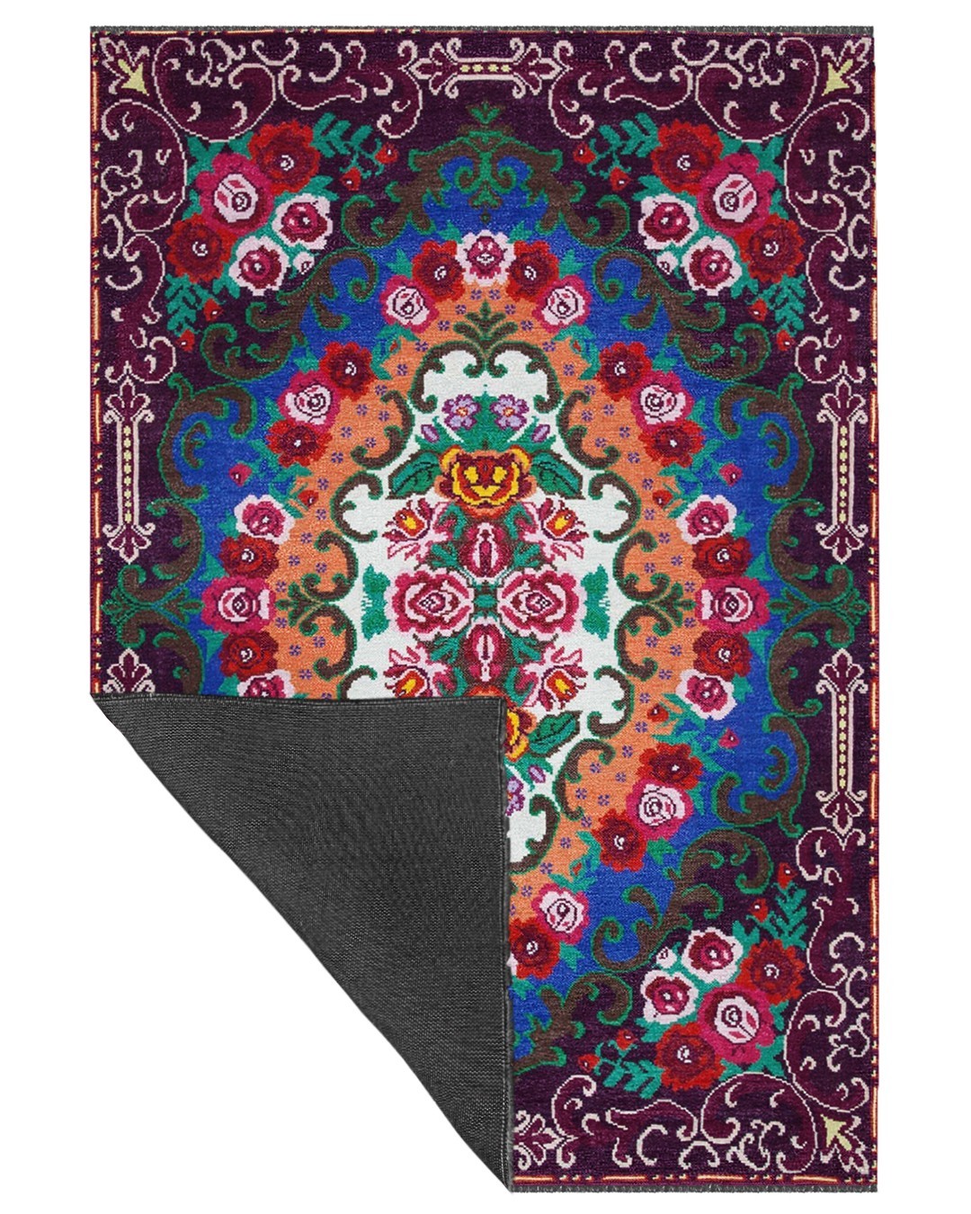 Diem 023 Dokuma Şönil Karabağ Halı - 160x230