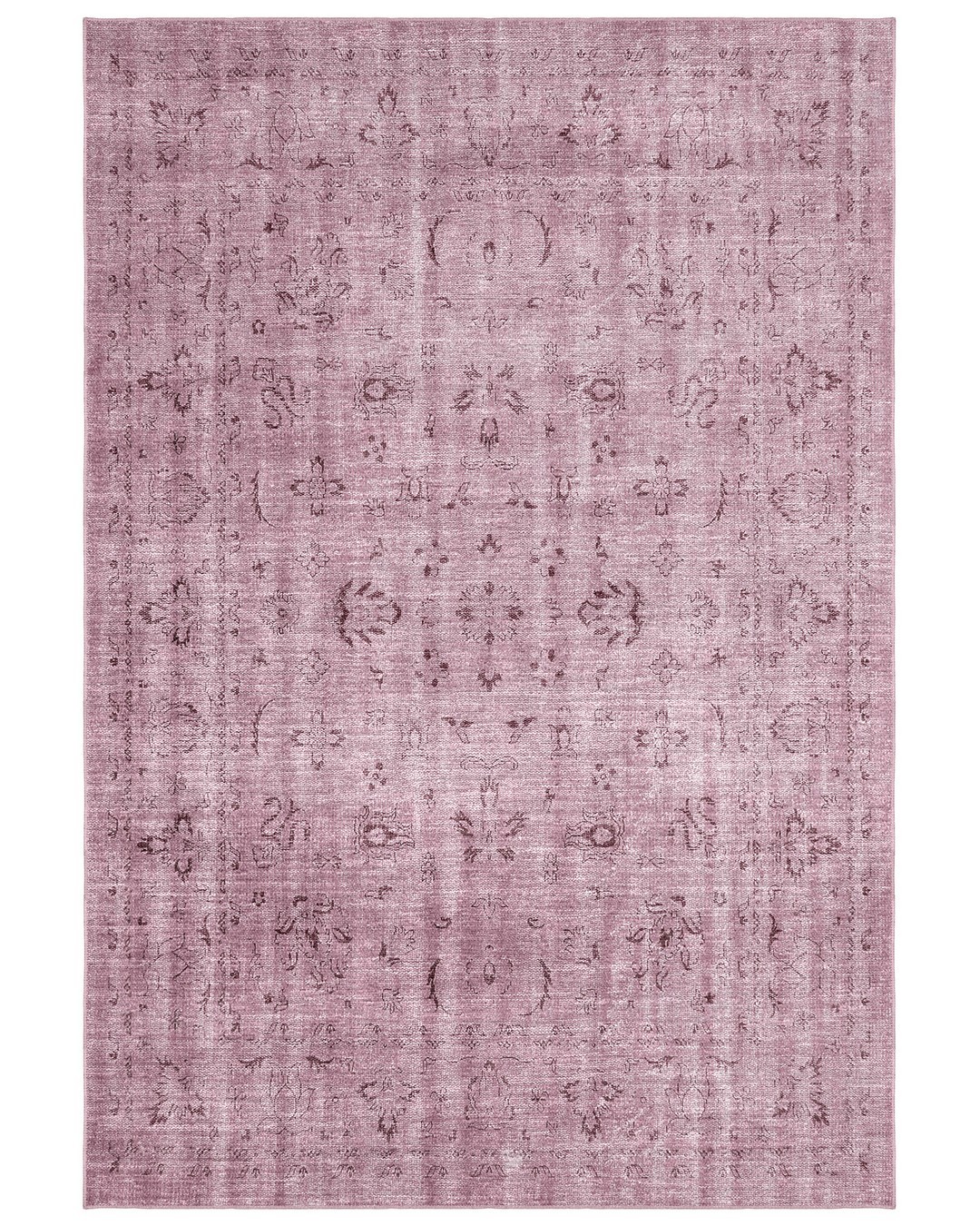 Montis Halı Ventus 47059 Pembe Dokuma Taban Eskitme Halı