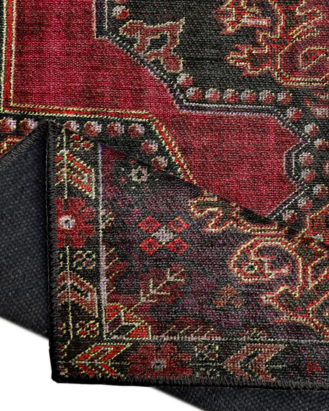 Montis Halı Patriam 38047 Bordo Dokuma Taban Etnik Halı