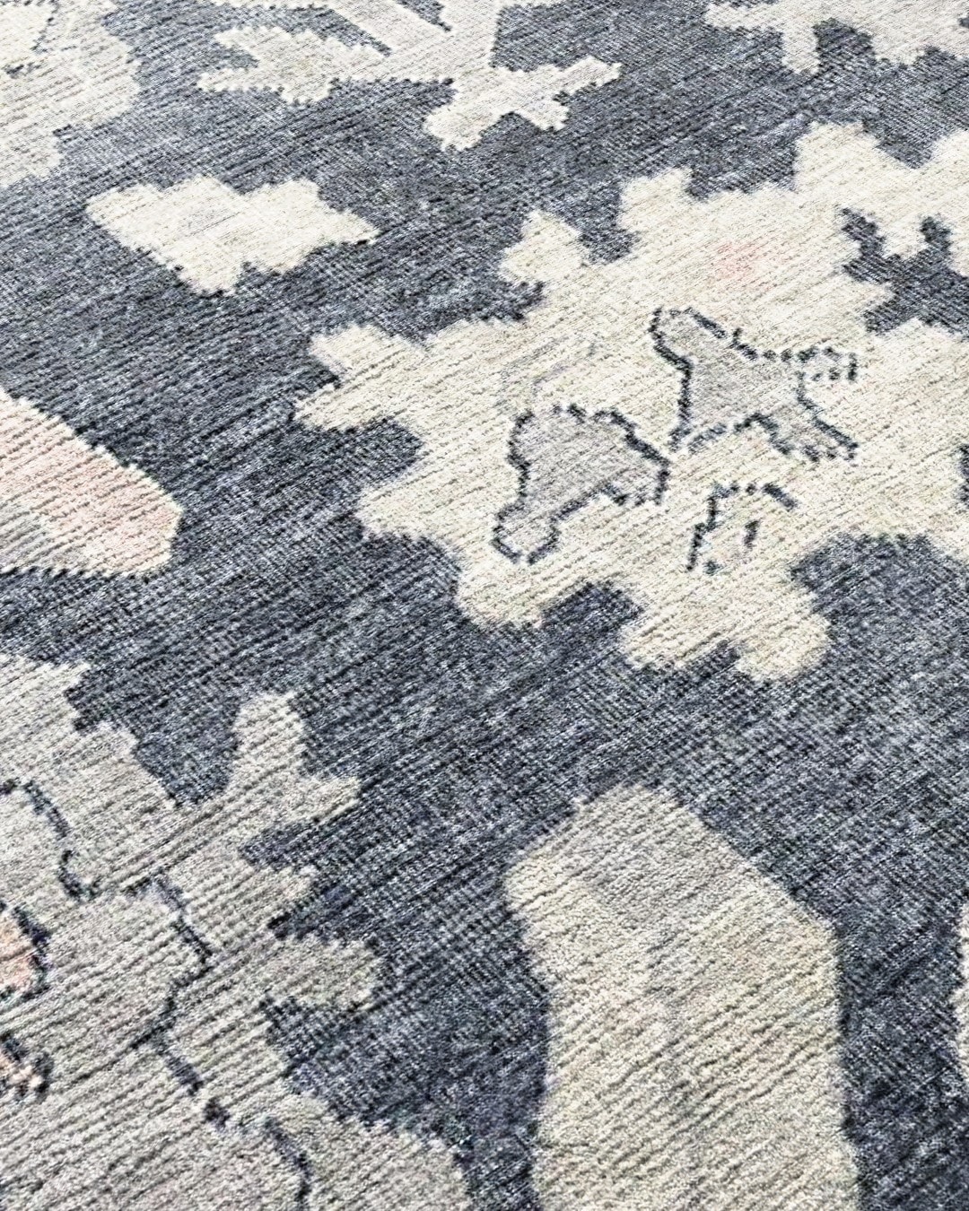 Montis Halı Amantes 88005 Antrasit Dokuma Taban Modern Uşak Halı
