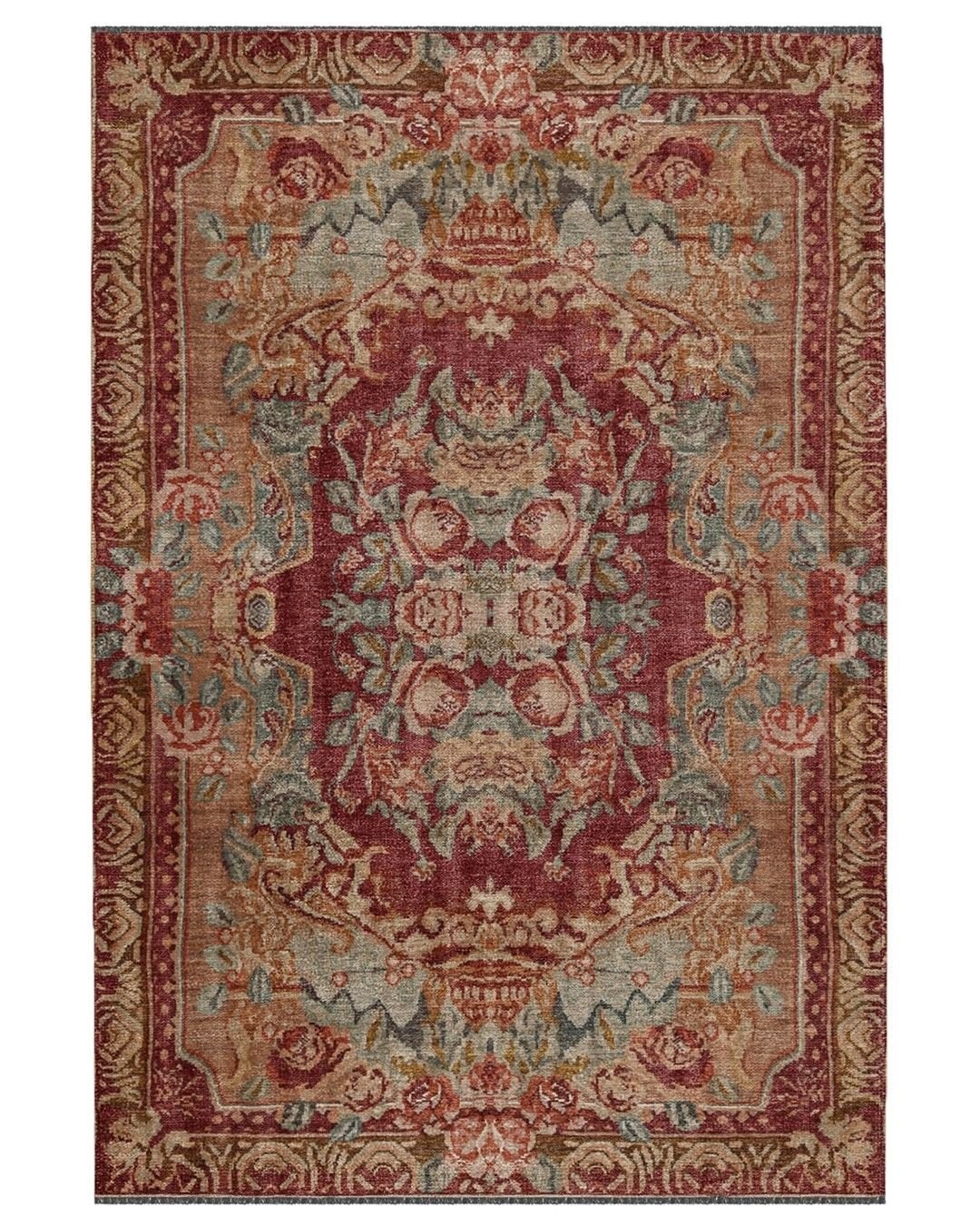 DİEM  63016 98X298 - Kendinden Saçaklı Kilim Halı