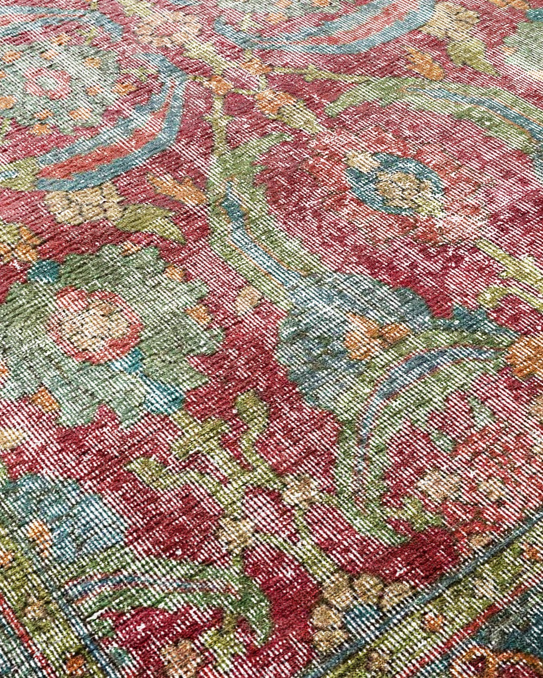 Montis Halı Delocis 26040 Bordo Dokuma Taban Vintage Halı