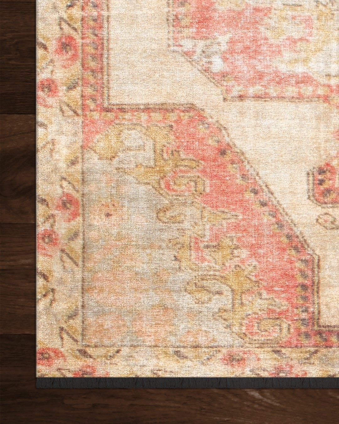 Hedera 008 Dokuma Şönil Krem Halı - 200x300
