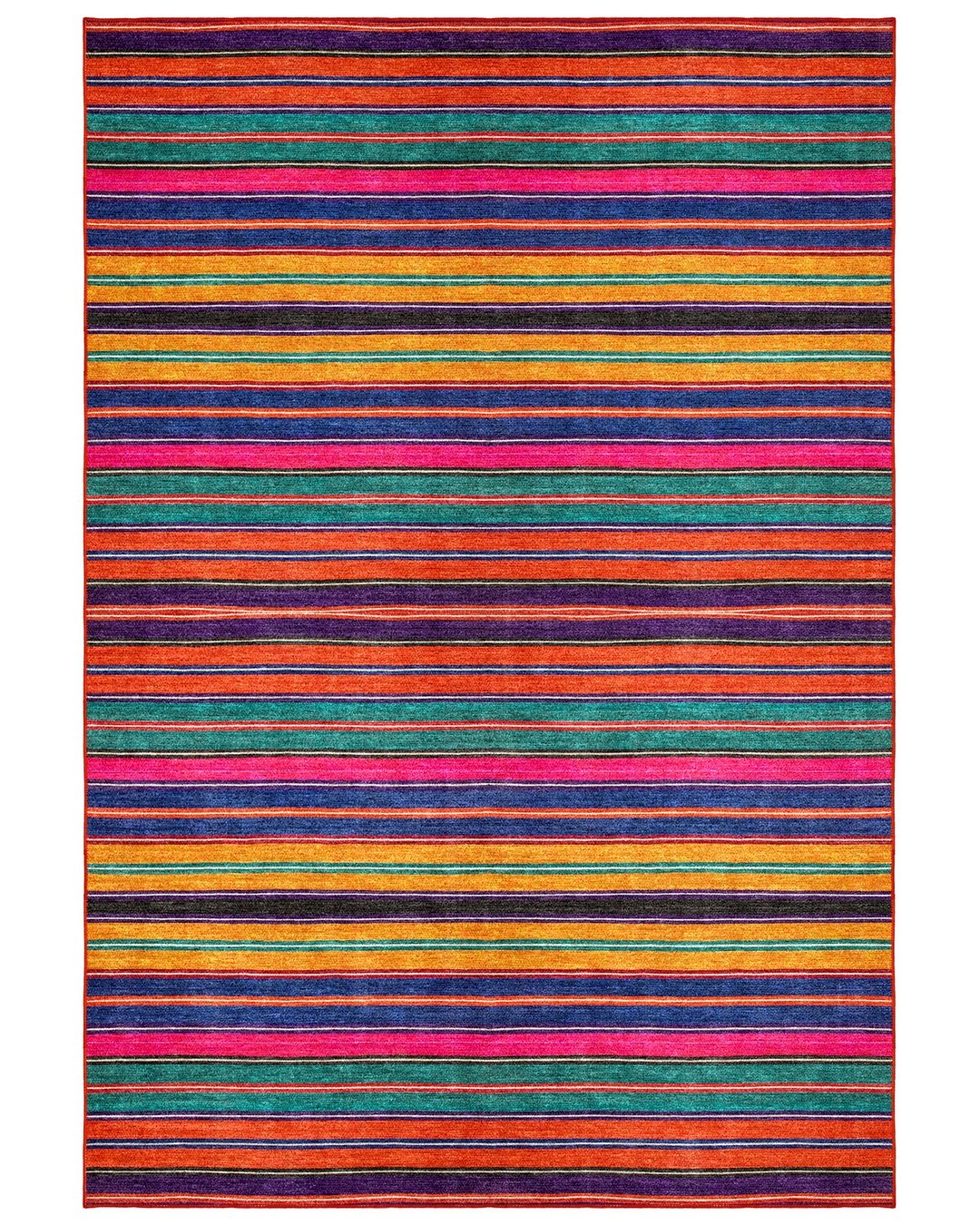 Montis Halı Vivere 35024 Renkli Dokuma Taban Etnik Kilim Halı