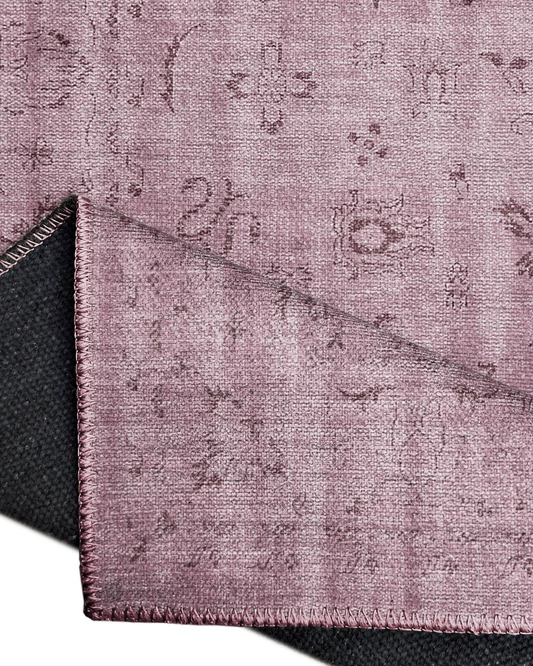 Montis Halı Ventus 47059 Pembe Dokuma Taban Eskitme Halı