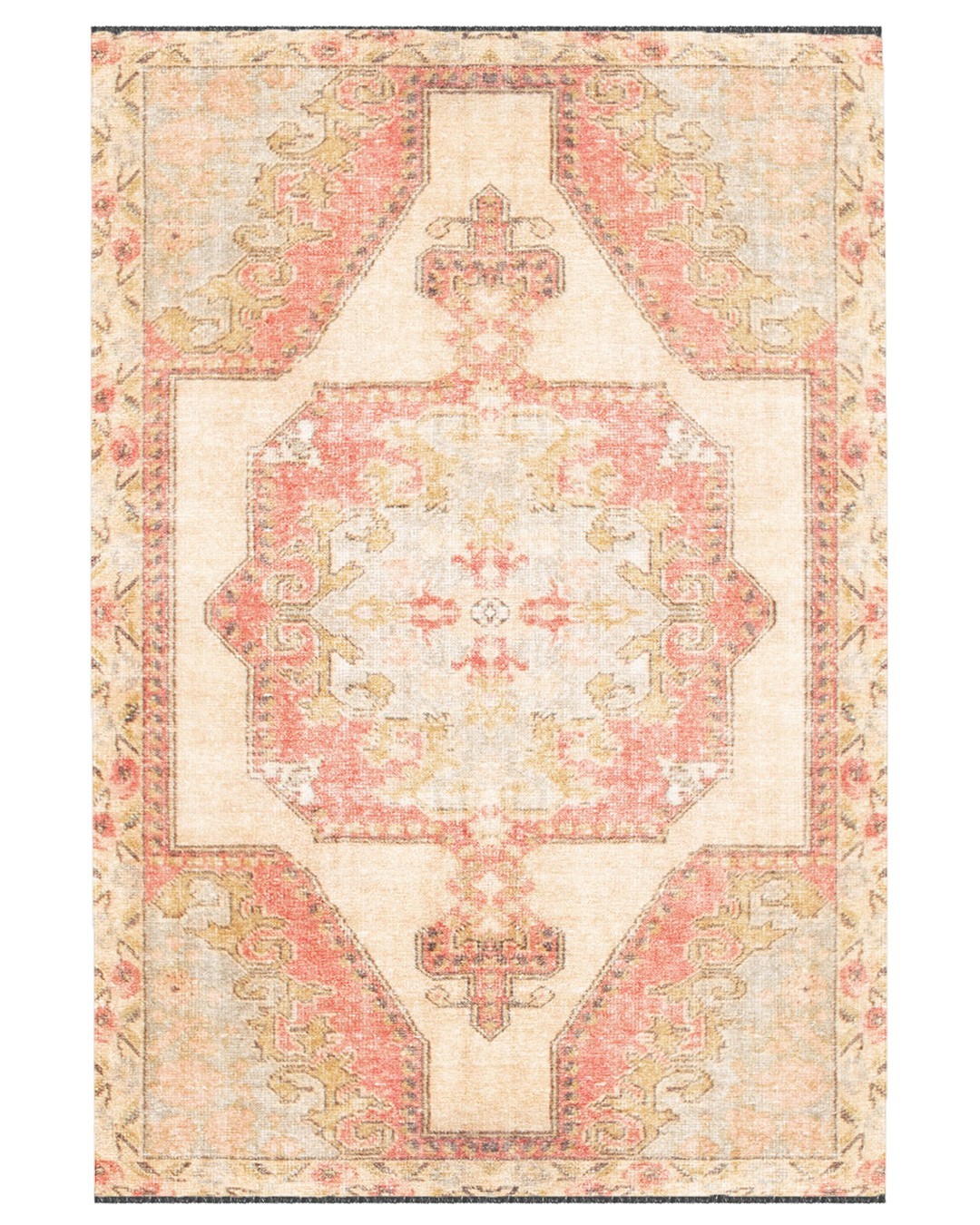 Hedera 008 Dokuma Şönil Krem Halı - 200x300