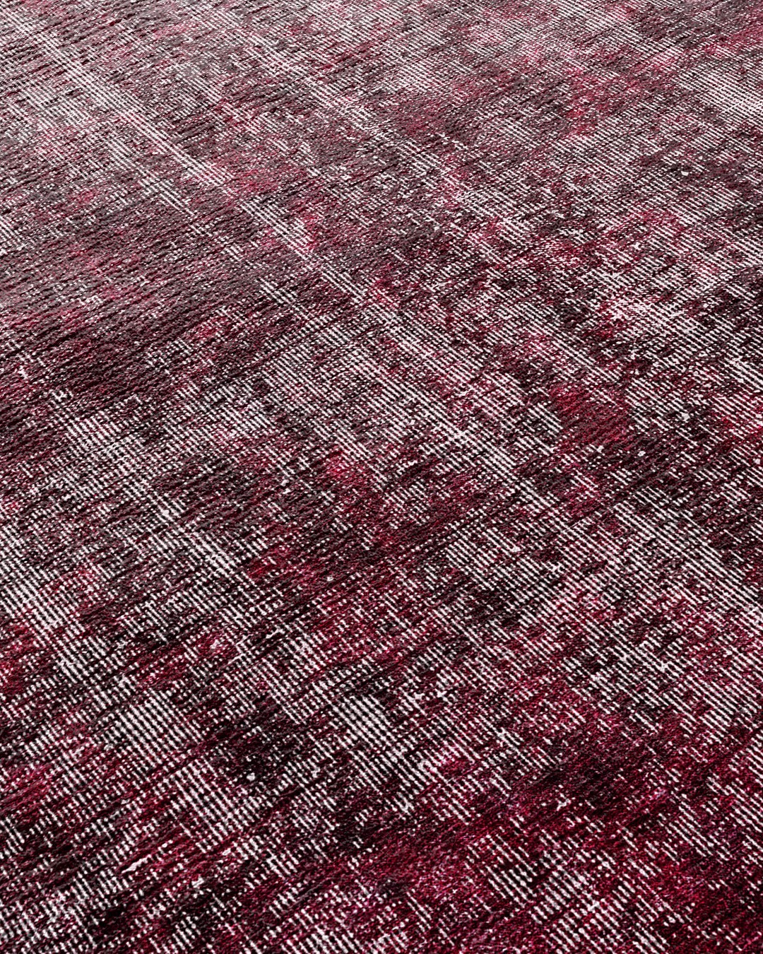 Montis Halı Pluvia 80033 Bordo Dokuma Taban Modern Halı