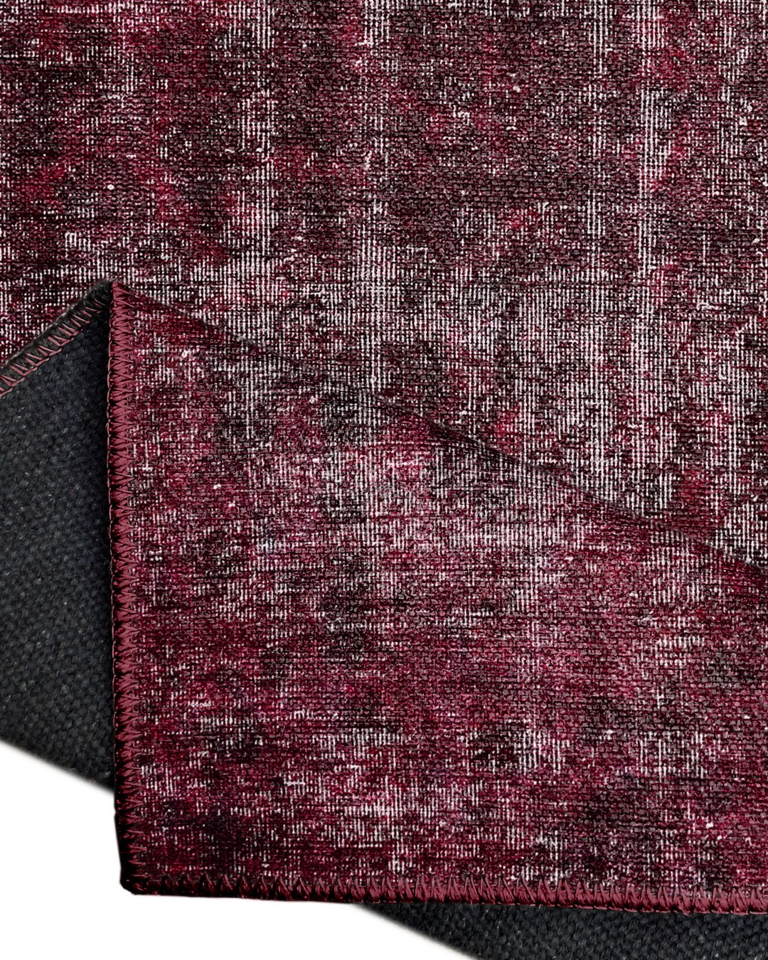 Montis Halı Pluvia 80033 Bordo Dokuma Taban Modern Halı