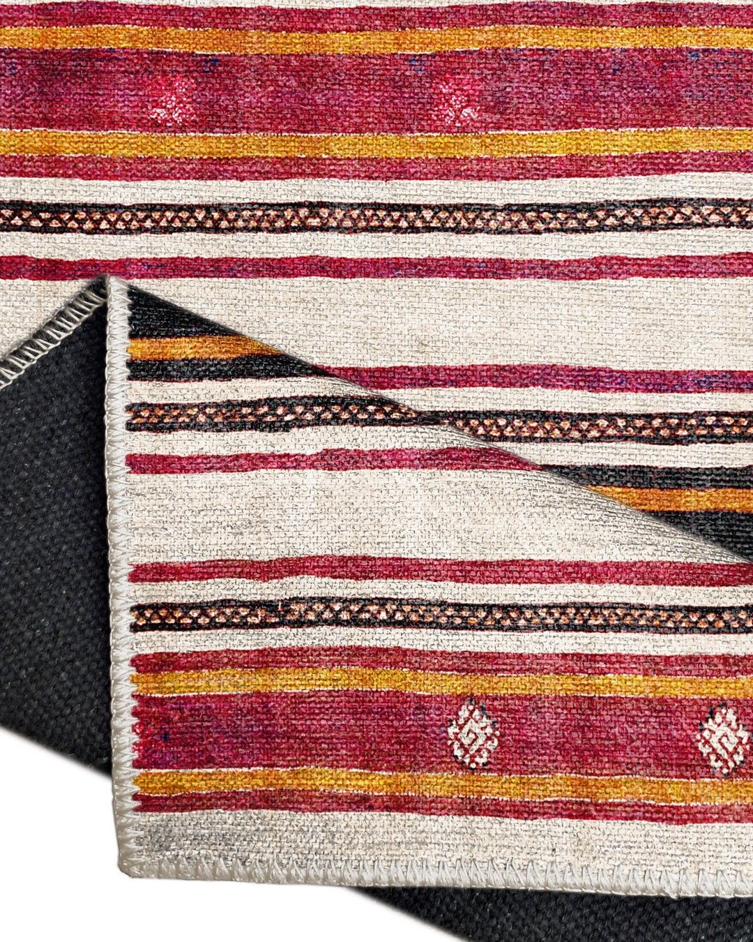 Montis Halı Vivere 35006 Krem Dokuma Taban Etnik Kilim Halı
